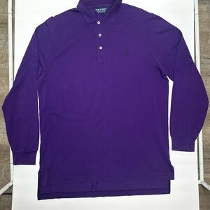 Polo by Ralph Lauren Deep Purple Men's Polo Golf Shirt
